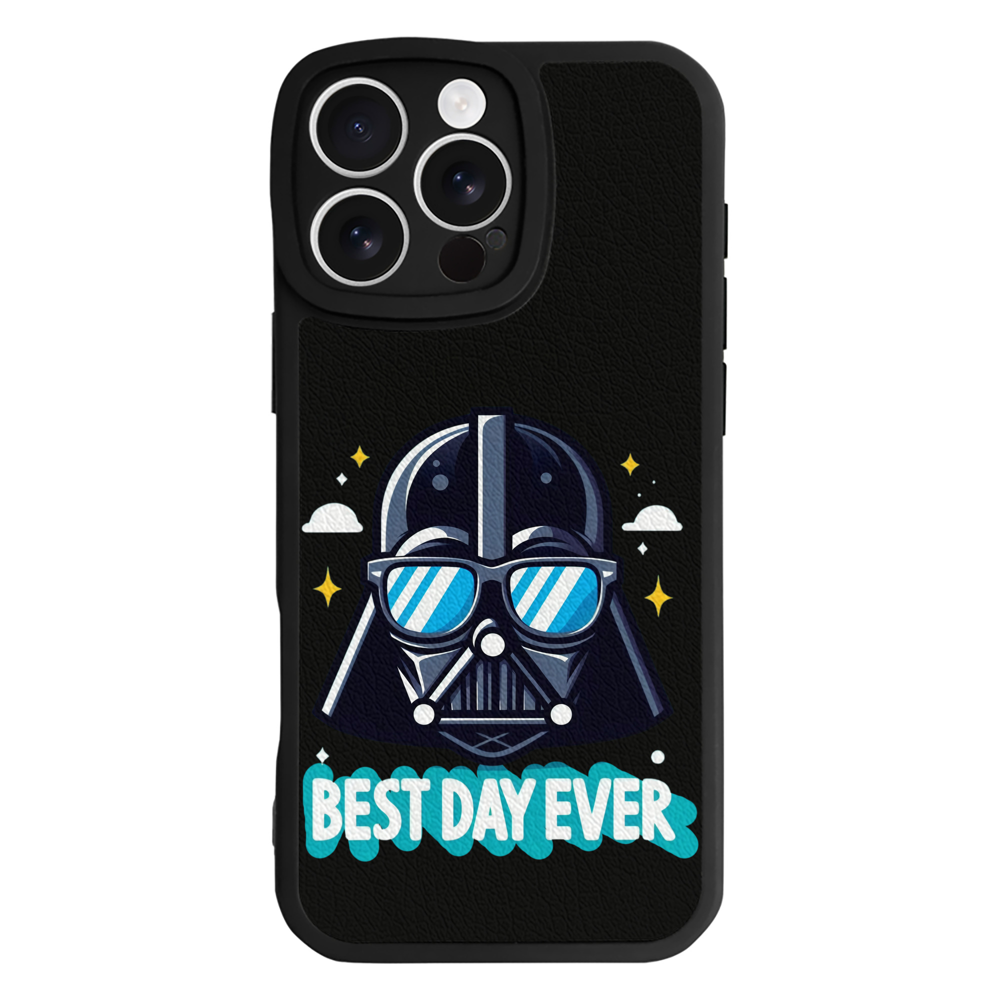 （画像用） スター・ウォーズ Star Wars 【iPhone 16シリーズ対応】シリコンスマホケース（レザー調） 材質：シリコン
